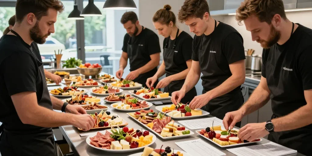 Traiteur apéritif dinatoire 100 personnes : le calcul vrai du budget et des portions pour ne rien gâcher