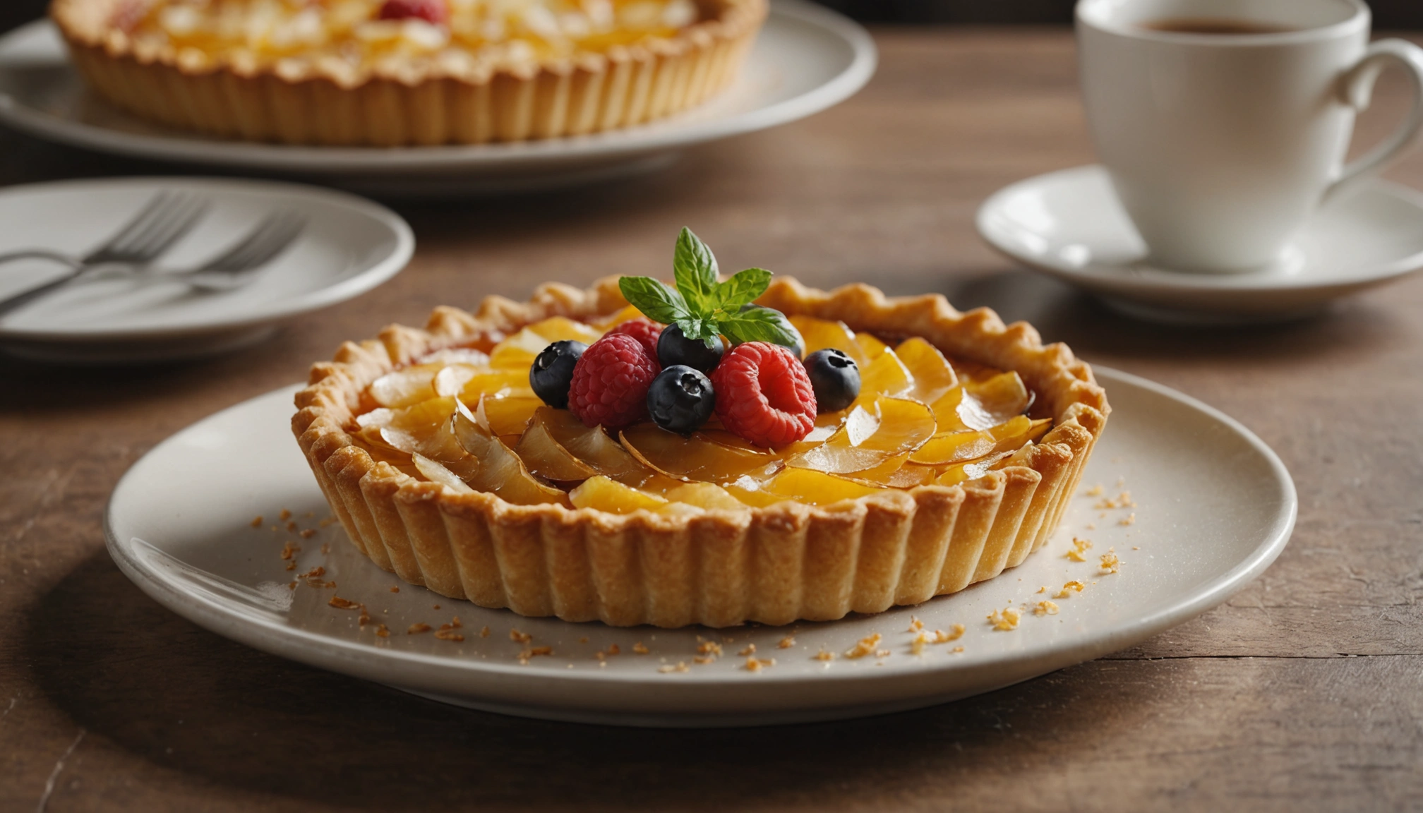 tarte croustillante feuille de brick