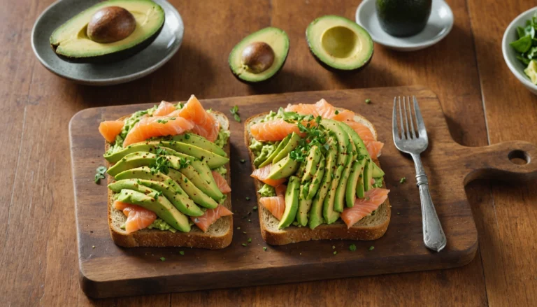 recette avocado toast saumon