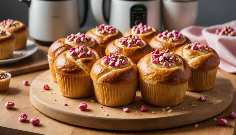 brioche aux pralines roses thermomix